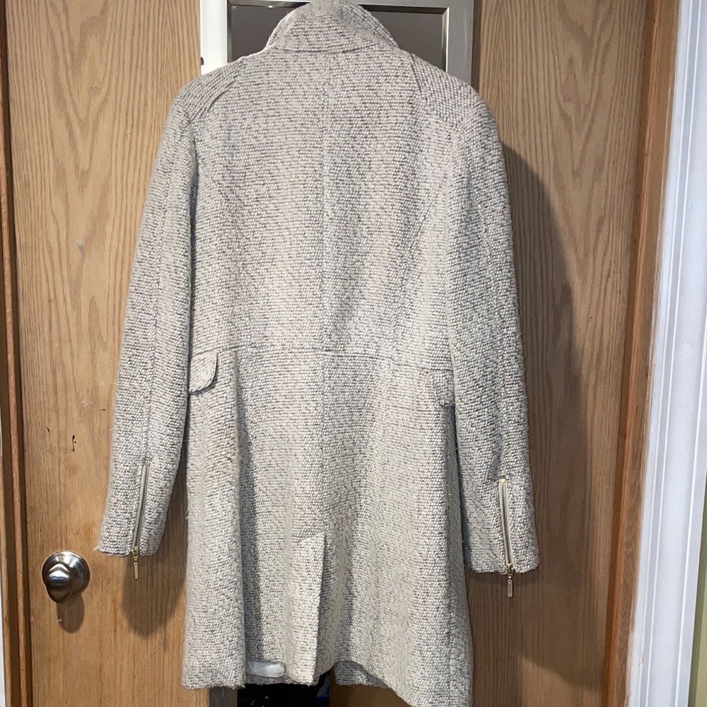 Cloud Dancer Tweed Boucle Coat Size 14 - Picture 7 of 10